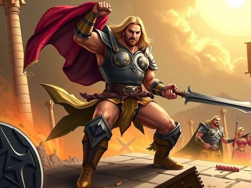 Intense Battle in Cumin Mighty Champion Cumin Mighty Champion Combat Scene